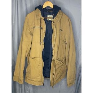 Dravus Canvas Hooded Jacket